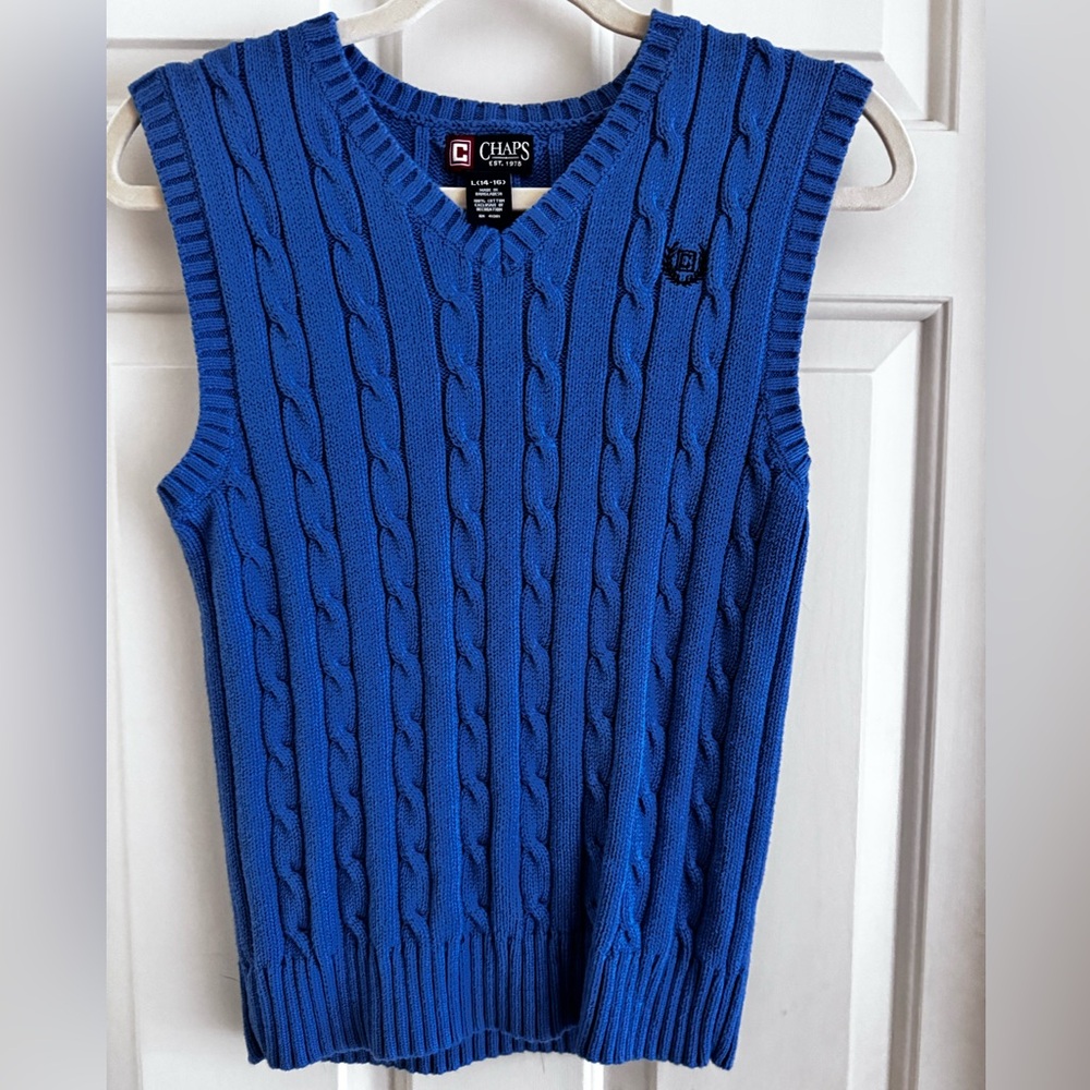 Polo Chaps youth sweater vest